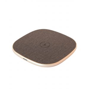 Fast Charge Wireless Charging Pad In Gold